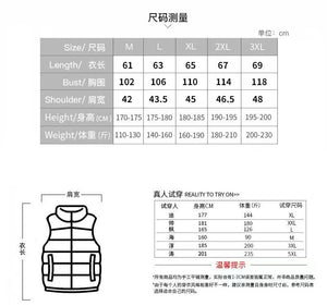 Wholesale warm vest waistcoat winter down cotton（ML8111）