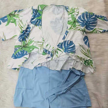 Load image into Gallery viewer, Wholesale women&#39;s casual printed short sleeve suit 2PC(CL8783)
