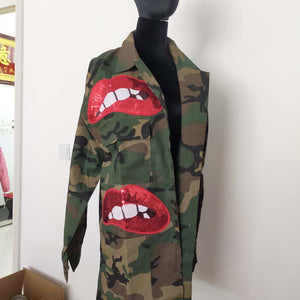 Wholesale women's denim jackets （CL8211)