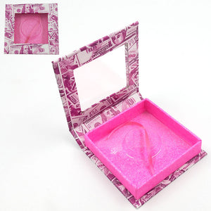 Wholesale dollar pattern eyelash case box(EY8031)