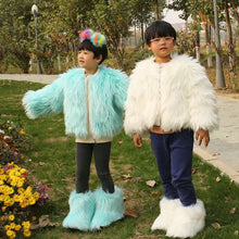 Load image into Gallery viewer, Wholesale winter lovely fur children&#39;s clothing(CL8230)
