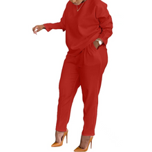 Load image into Gallery viewer, Wholesale thickened fabric leisure solid color suit（CL9517）
