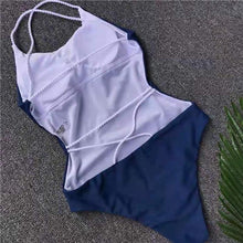 Load image into Gallery viewer, Wholesale women&#39;s sexy solid color one-piece swimsuit（CL8644）
